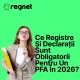 Ce registre și declarații sunt obligatorii pentru un PFA în 2026? 2 Ce registre și declarații sunt obligatorii pentru un PFA în 2026? 2